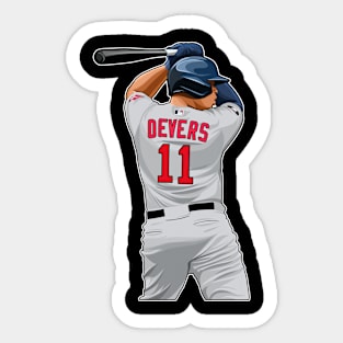 Rafeal Devers #11 Be Ready Sticker